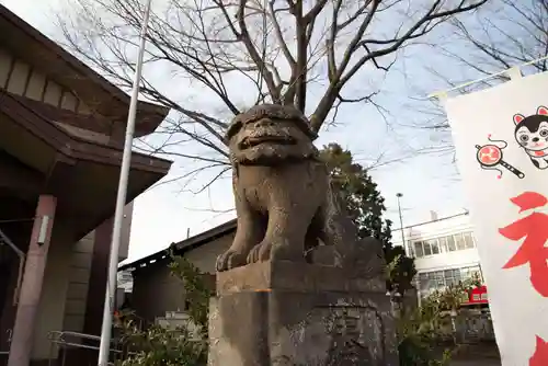 日野八坂神社の狛犬