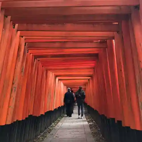 亀峰山平成院の鳥居