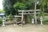 龍間神社の鳥居