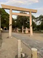 味美白山神社の鳥居