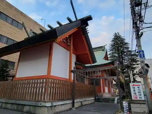 氷川鍬神社の本殿