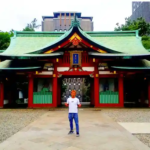 日枝神社の山門