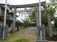諏訪神社(八帖諏訪神社)の鳥居