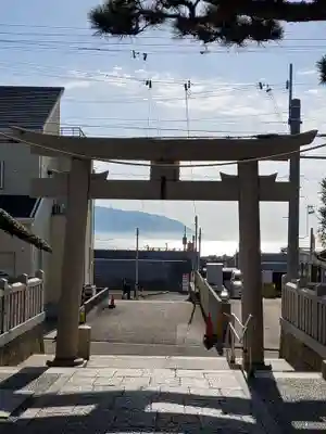 舞子六神社/まいこむの宮の鳥居