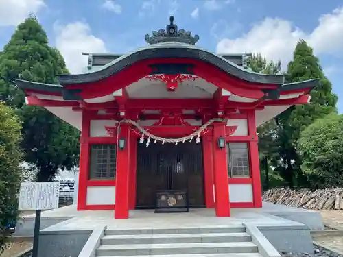 内間木神社の本殿