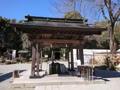 出雲大社相模分祠の手水舎