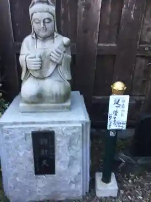 幸町辨財天の像