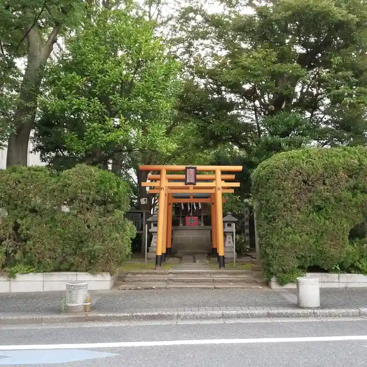 紀文稲荷神社の鳥居