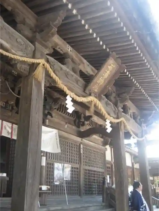 石浦神社の本殿・本堂