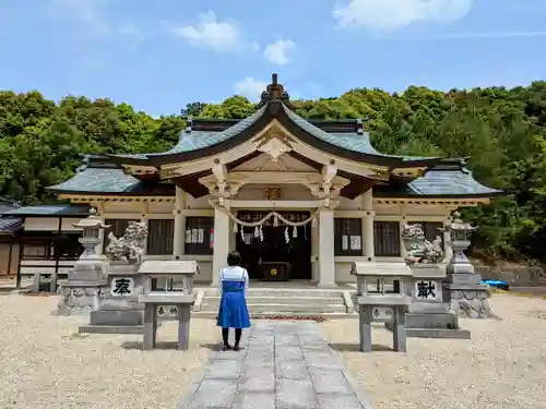 八柱神社の本殿・本堂