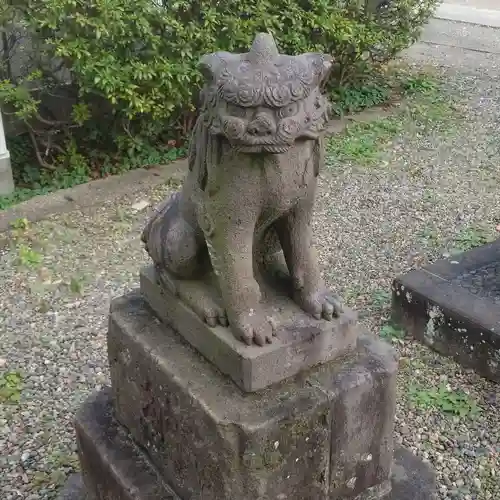 船堀日枝神社の狛犬