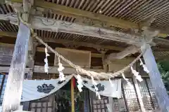 木幡山隠津島神社(二本松市)の本殿