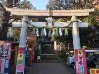 太子堂八幡神社の鳥居