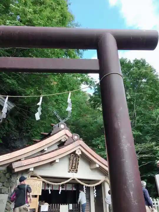 戸隠神社奥社の鳥居