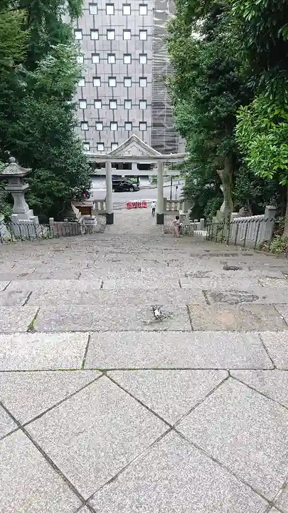 日枝神社の鳥居