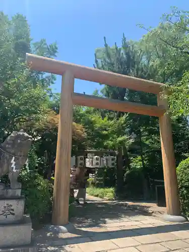 堀越神社の鳥居