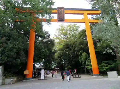 川越氷川神社の鳥居