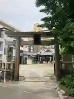 長柄八幡宮の鳥居