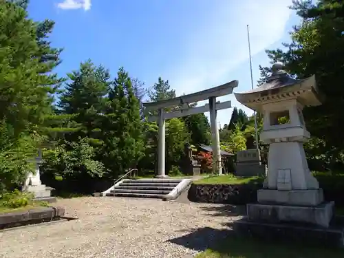 北舘神社の鳥居