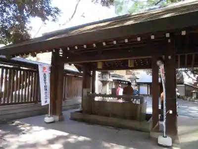 乃木神社の手水舎