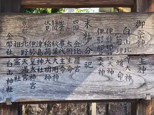 白山神社の建物その他