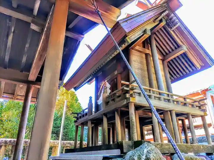 由乃伎神社の本殿・本堂