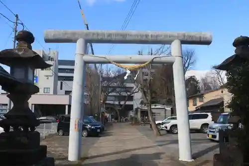 阿邪訶根神社の鳥居