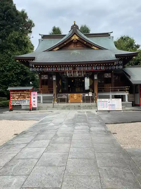 中野沼袋氷川神社の本殿・本堂