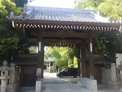 稗田神社の山門・神門
