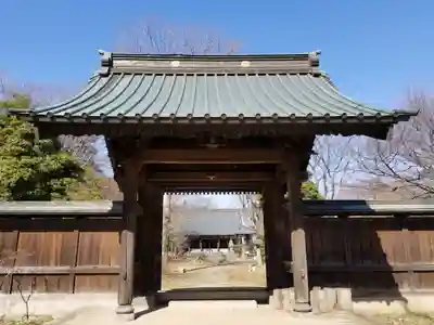万蔵院の山門・神門
