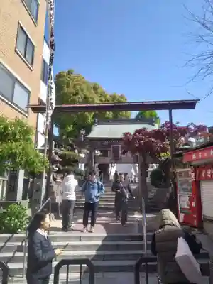 櫛田神社の鳥居