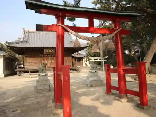 八幡宮の鳥居