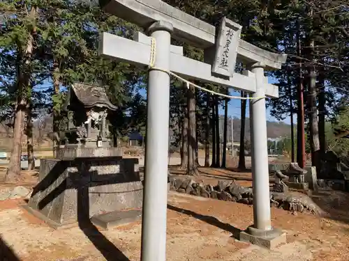 荒尾神社の鳥居