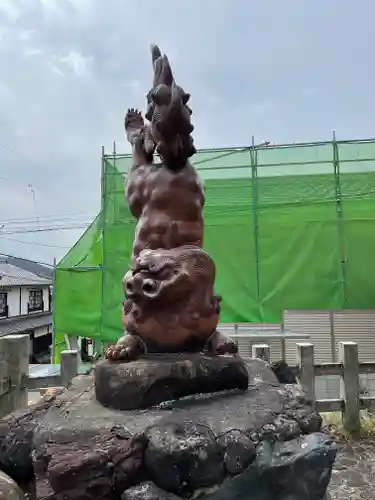 宗忠神社の狛犬