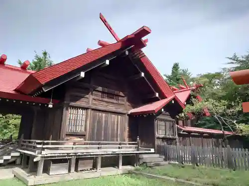 御傘山神社の本殿