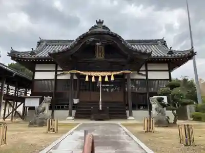 葦守八幡宮の本殿・本堂
