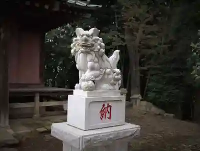 大山祗神社の狛犬