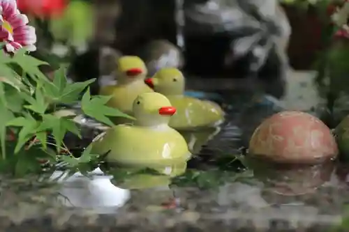 滑川神社 - 仕事と子どもの守り神の手水