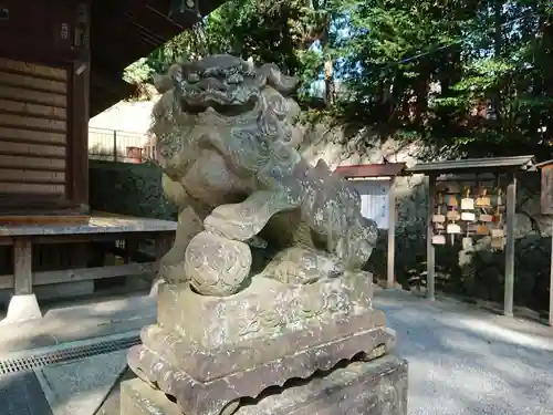 五所神社の狛犬