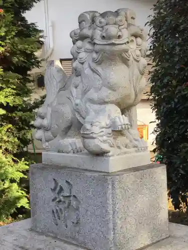 淡嶋神社の狛犬