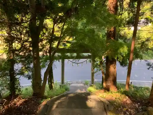 熊野神社の鳥居