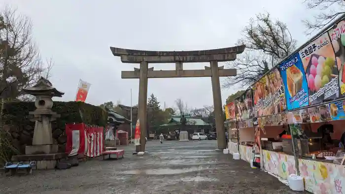 豊國神社の鳥居