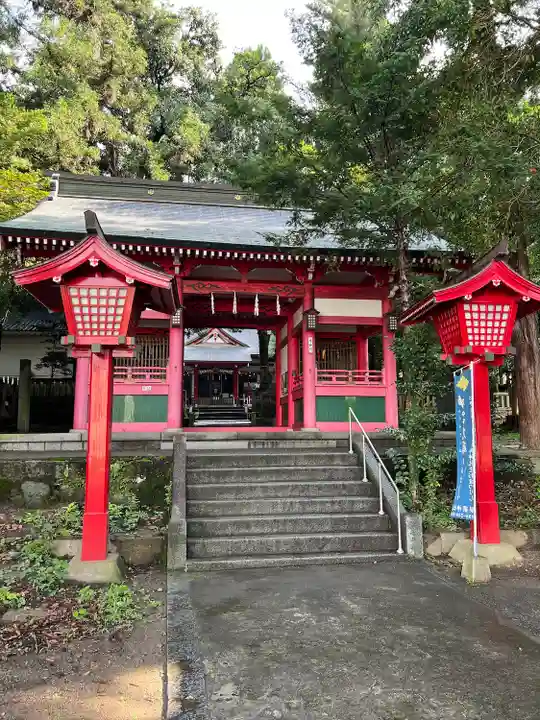 菅田天神社の山門・神門