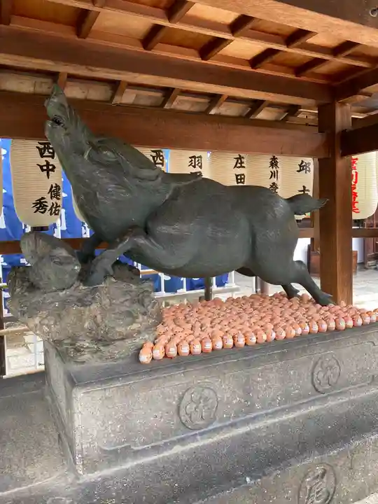 摩利支天堂 禅居庵の狛犬
