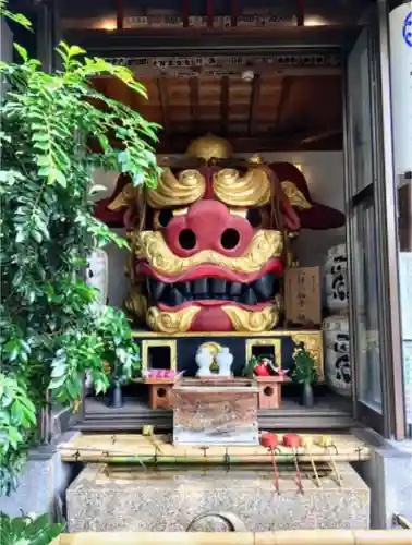 波除神社（波除稲荷神社）の狛犬