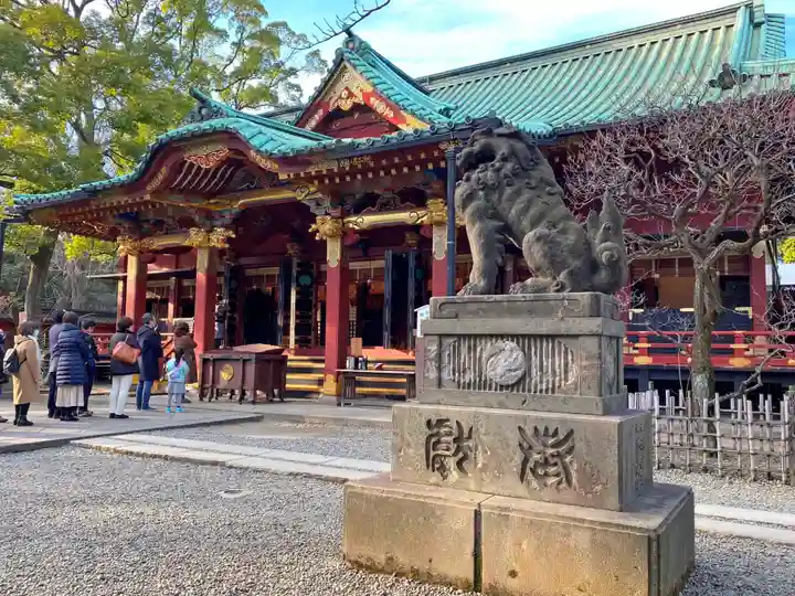 根津神社の本殿・本堂