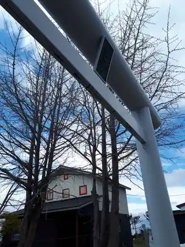 新篠津神社の鳥居