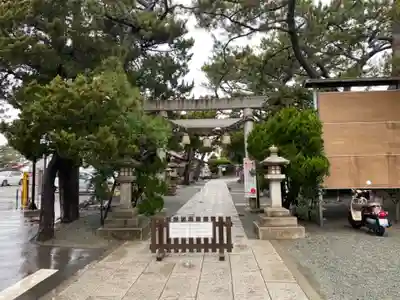 森戸大明神(森戸神社)の鳥居