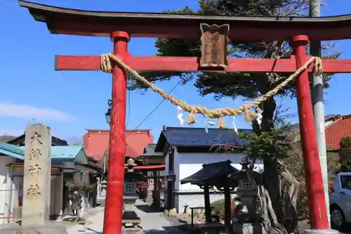 大鏑神社の鳥居