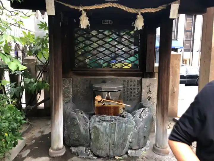 三宮神社の手水舎